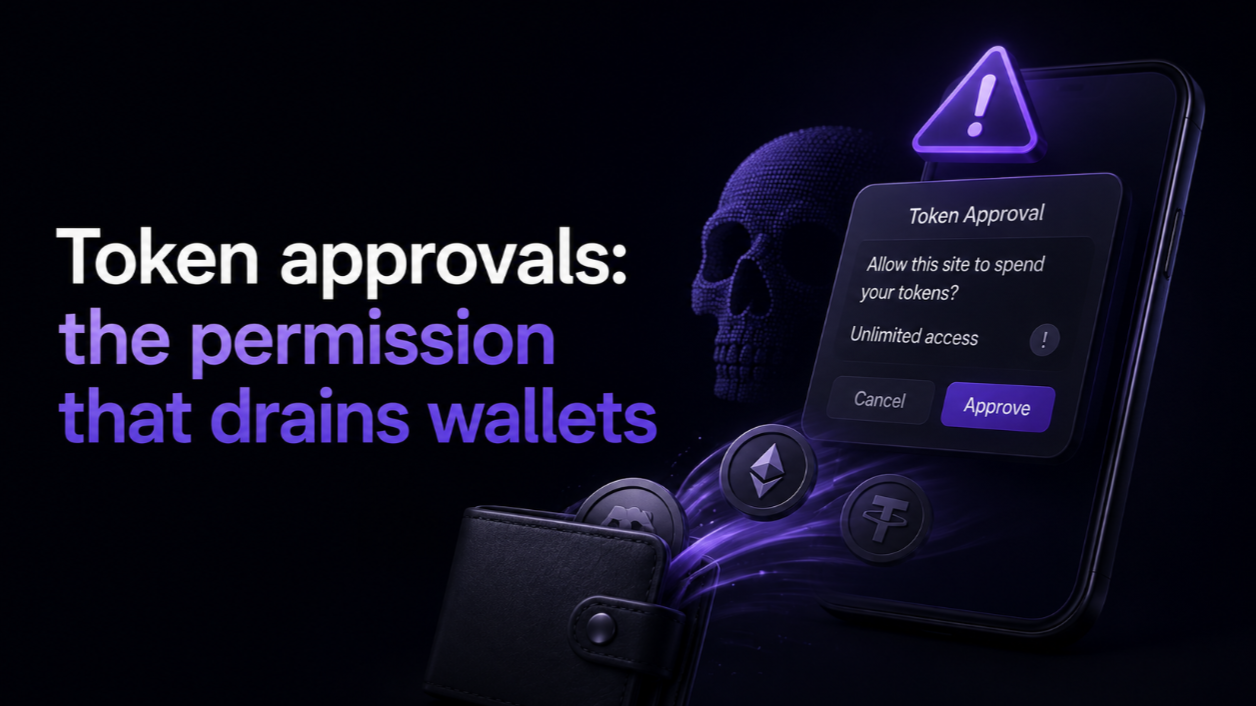 Token approvals: the permission that drains wallets