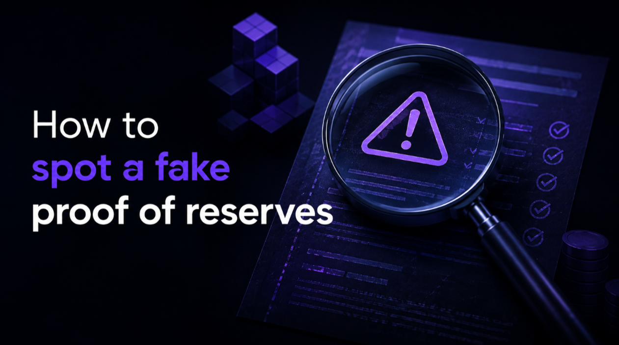 How to spot a fake proof of reserves