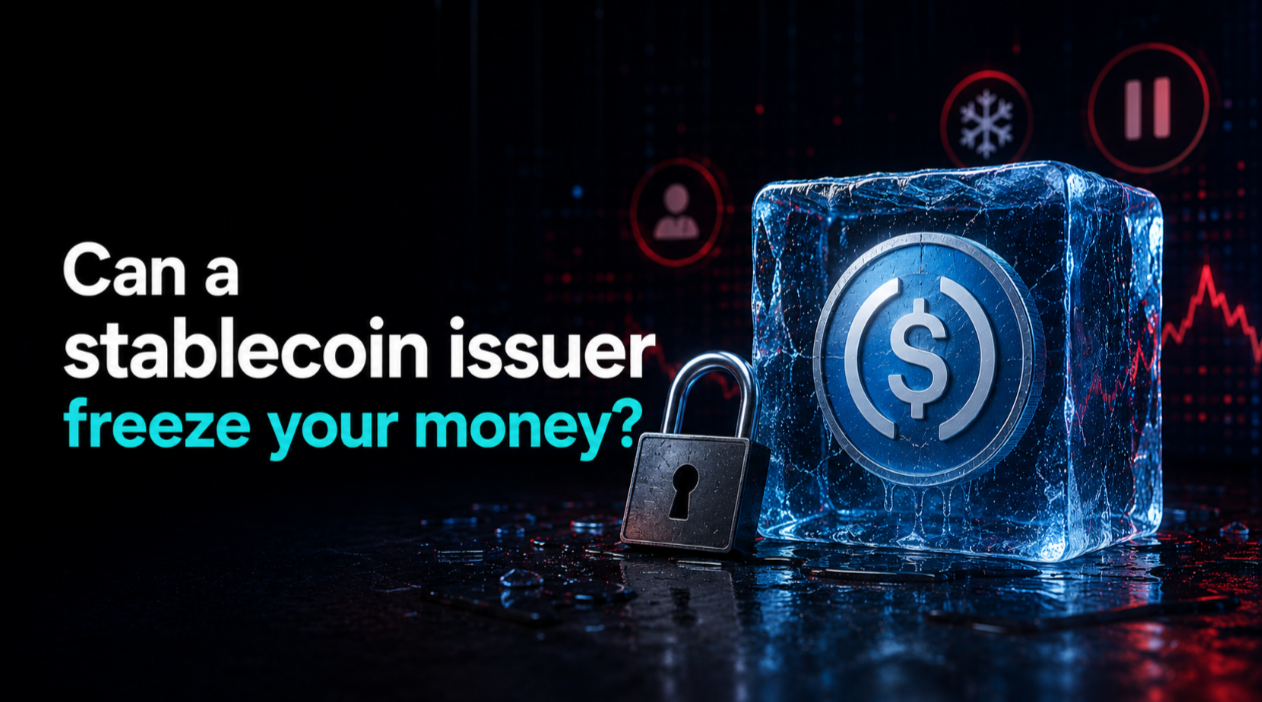 Can a stablecoin issuer freeze your money?